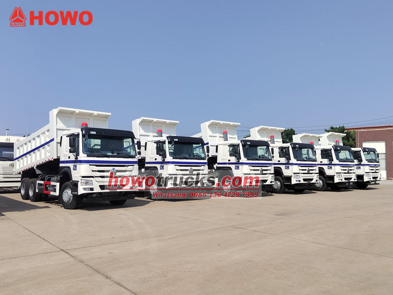20 одиниць самоскида Sinotruk HOWO 6x4
