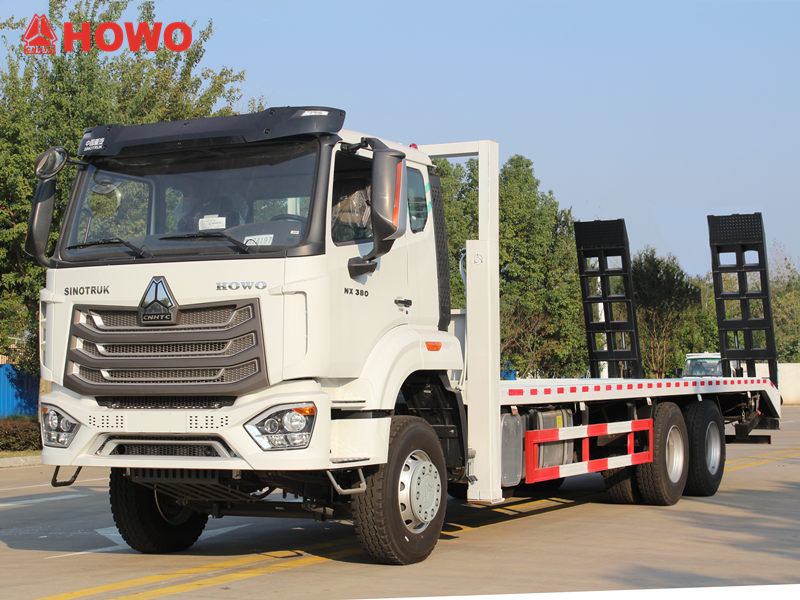 Самонавантажувач HOWO великої вантажопідйомності 6x4 з платформою