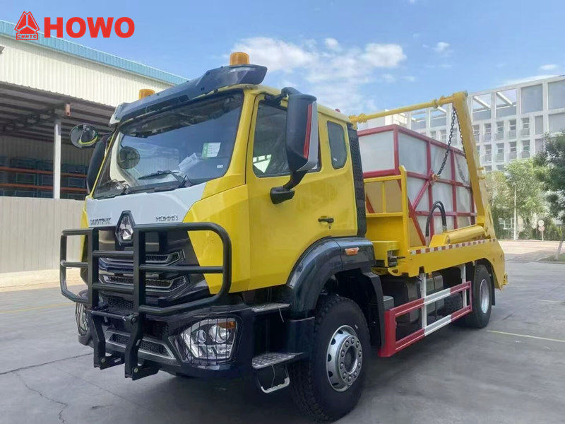 Сміттєвоз HOWO 4x2 RHD з поворотним важелем