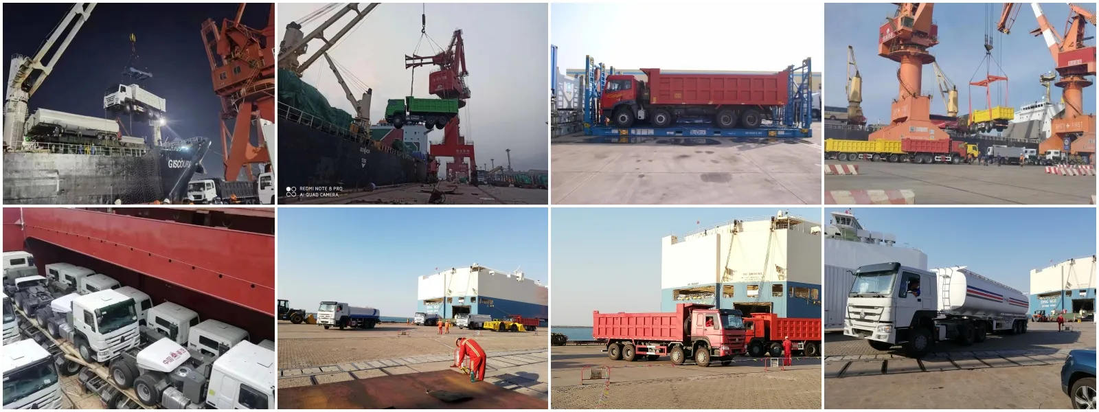 HOWO special trucks for shipment