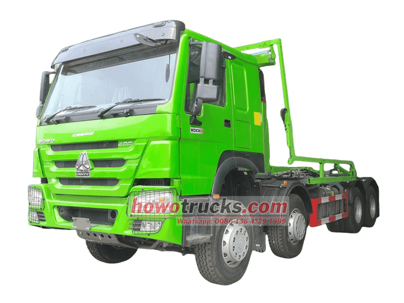 Вантажівка з гаковим підйомником Howo