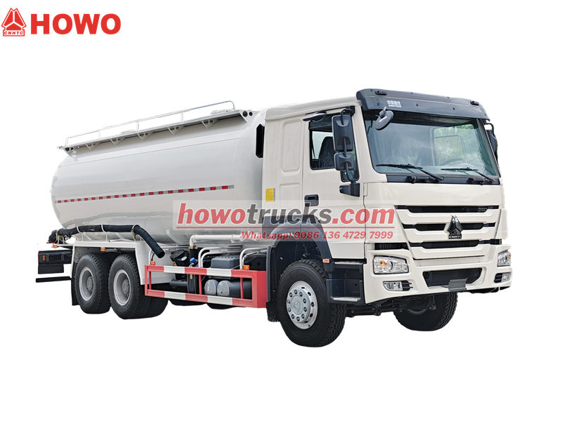 Howo 6x4 Solid Substances Vacuum Truck