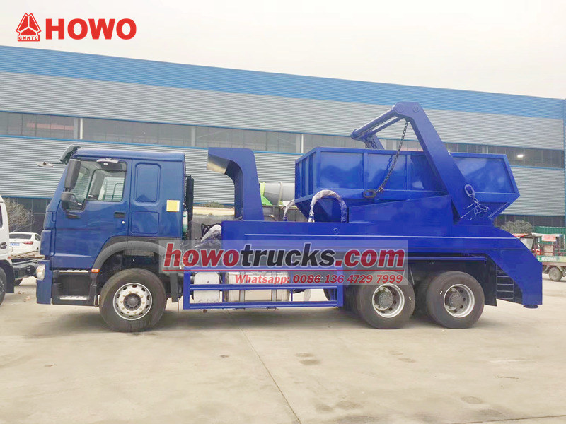Howo HW76 skip loader municipal truck