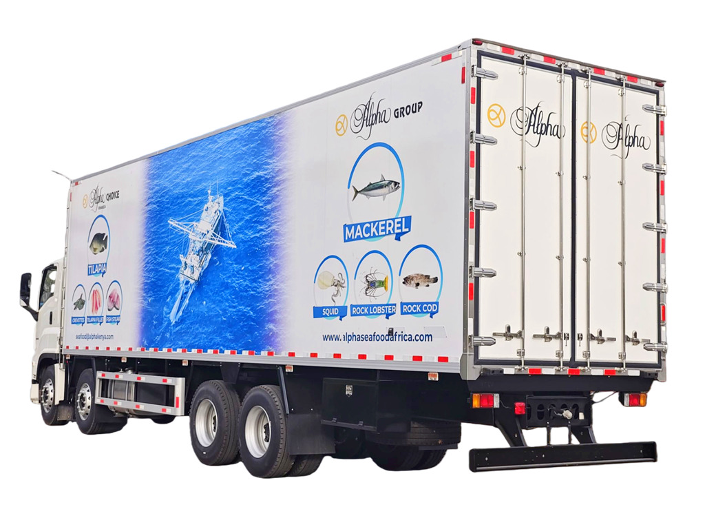 Howo 8x4 refrigerator truck with CARRIER unit