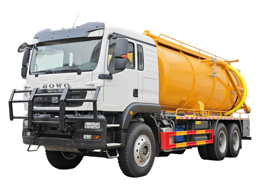 Вакуумна вантажівка Howo