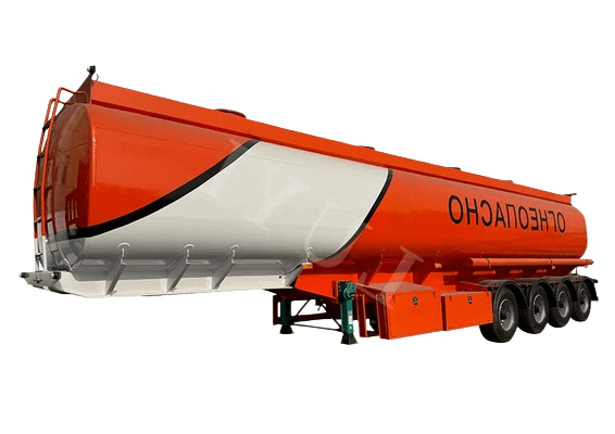 Напівпричіп-цистерна для перевезення нафти