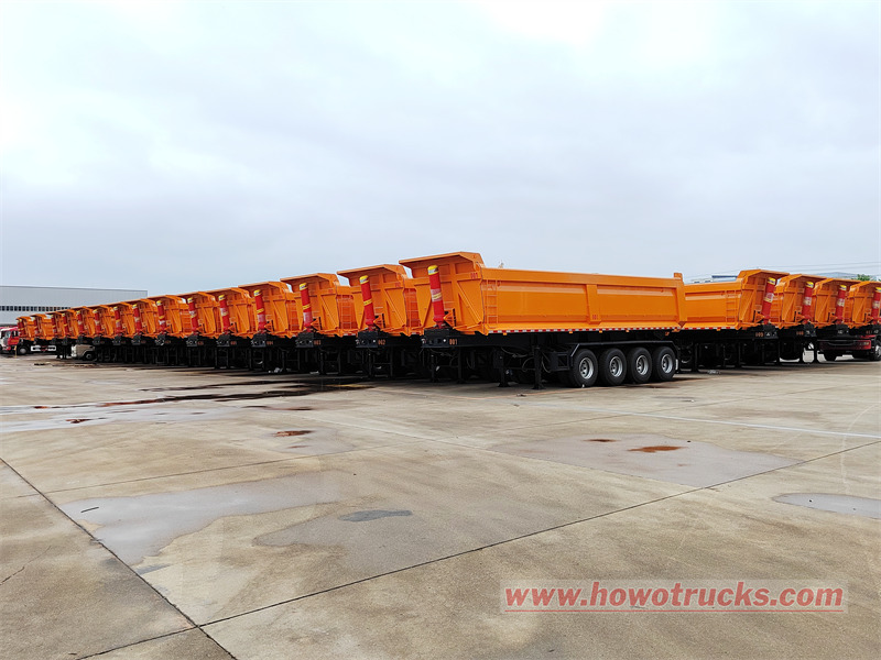 4 axle dumper semitrailer manufacturer