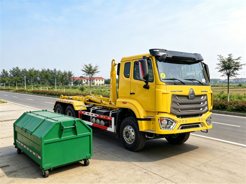 Howo garbage hook lift truck Howo garbage hook lift truck