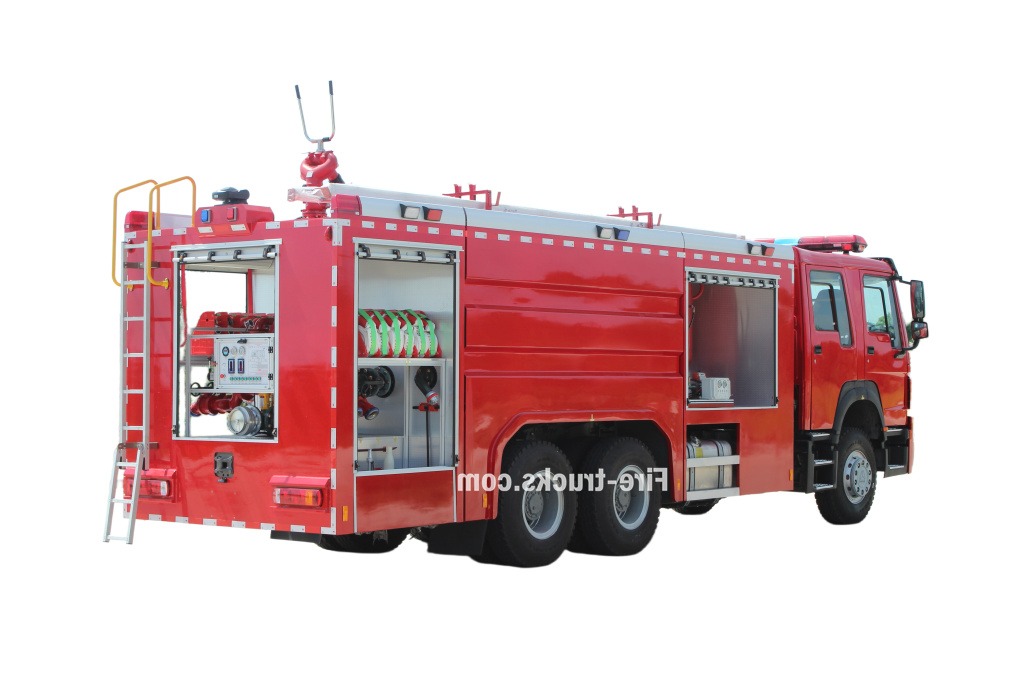 HOWO Foam Water Fire Truck Accessories List