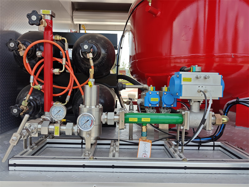 HOWO Fire dry powder truck