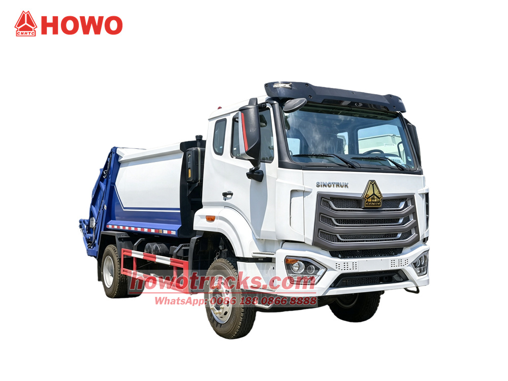 HOWO Rear Loader waste collection vehicle