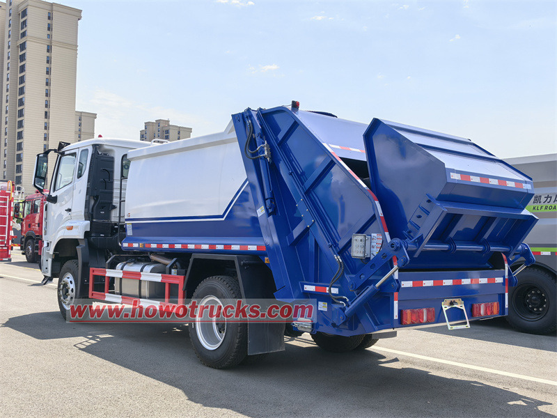 HOWO NX 14CBM garbage disposal truck HOWO NX 14CBM garbage disposal truck