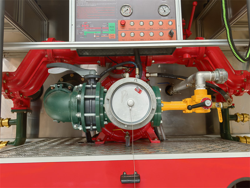 HOWO heavy fire truck